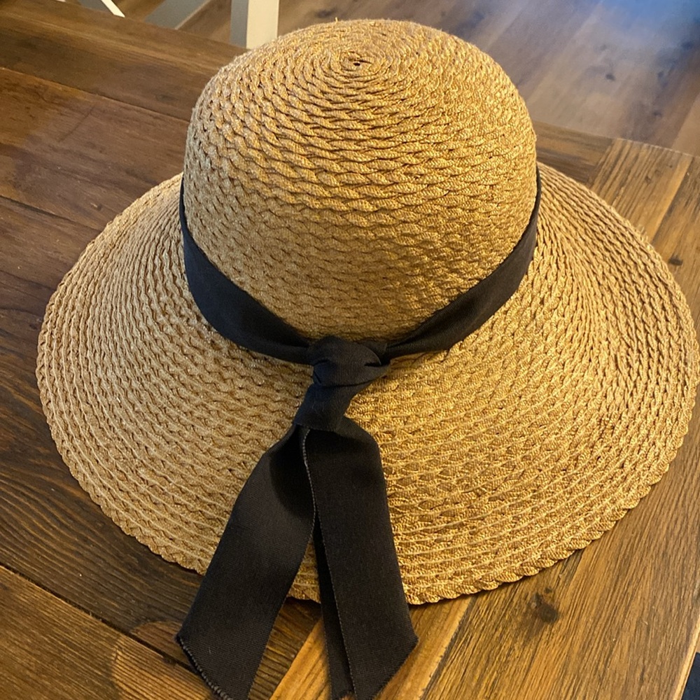Annabel Ingall Australian wide brim woven hat